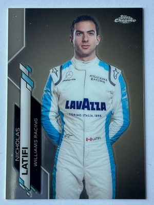 Topps Chrome F1 2020 Nicholas Latifi Portrait #20