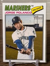 2026 Topps Heritage JORGE POLANCO Seattle Mariners SP #135