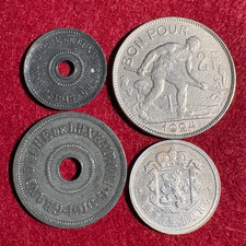 Luxembourg: 5 Centimes to 2 Francs / 1915 to 1963 / Lot / Collection / 3426