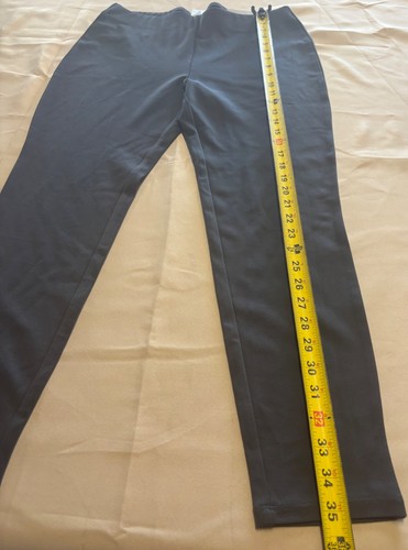 NEW Chico's Ponte Leggings US Size 8 (Sz 1 ) Gray Pull On Stretch Pants - Picture 5 of 11