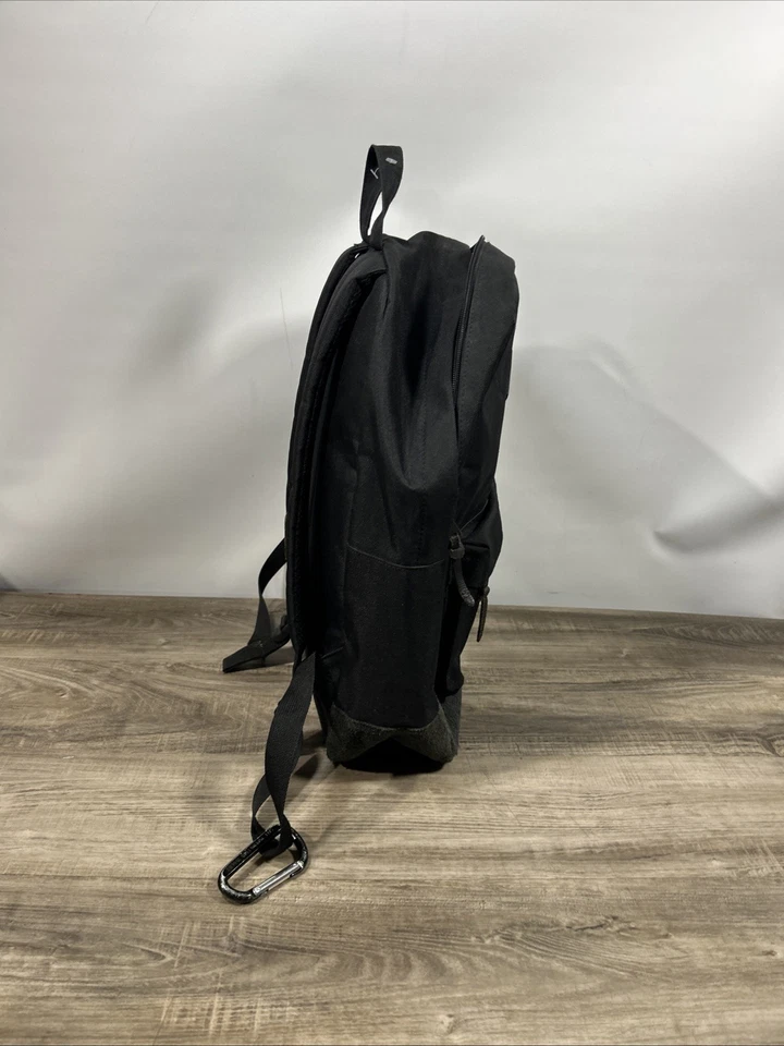 Herschel Supply Co. 经典黑色背包书包黑色漆皮底部 — 第 4/4 张图片