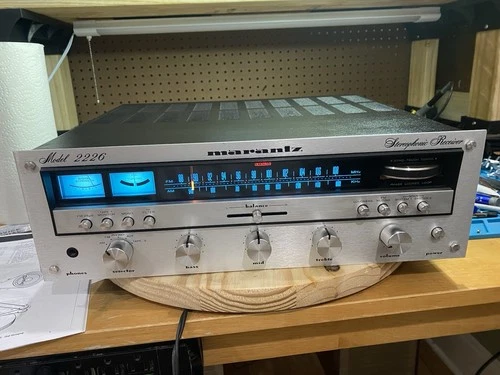 MARANTZ 2226 VINTAGE AM/FM STEREO RECEIVER - SERVICED - CLEANED - TESTED