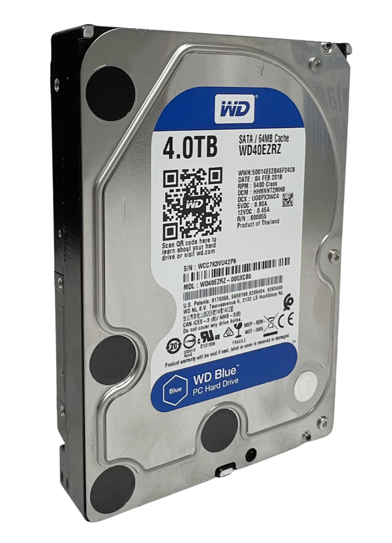 Western Digital WD Blue 4TB SATA 5.4K 3.5