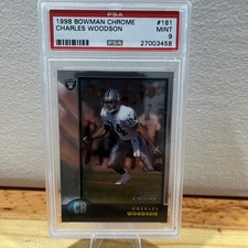 1998 Bowman Chrome - Charles Woodson #181 (RC)