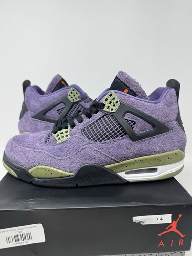 WMNS Jordan 4 Retro Canyon Purple 2022 Size 10W/8.5 Authentic Used Aj3 Rare - Bild 3 von 12