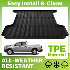 Truck Bed Mat For Ram 1500 2019-2026  Ram 1500 Classic 5.7ft Bed Liner Mat