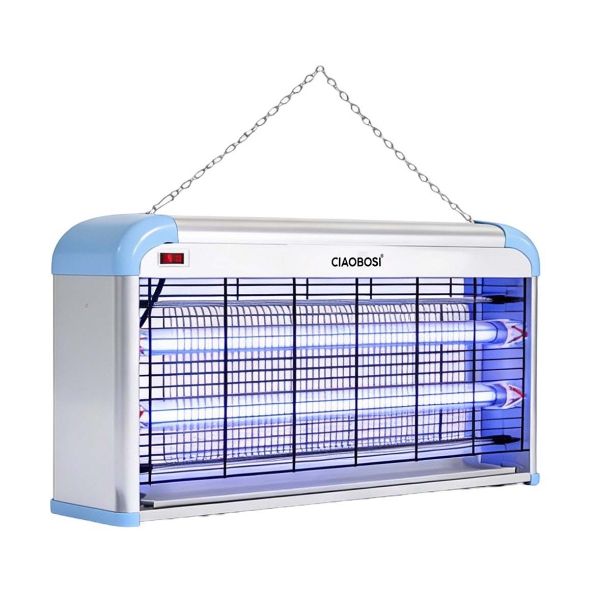 Anti-moustique électrique 30W UV pour salon et véranda en alu