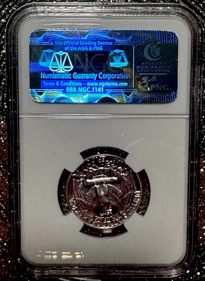 1956 washington quarter proof 57 NGC Star - Image 4 of 4