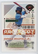 2024 Panini Prospect Edition Red 297/299 Enrique Bradfield Jr #6 0u66