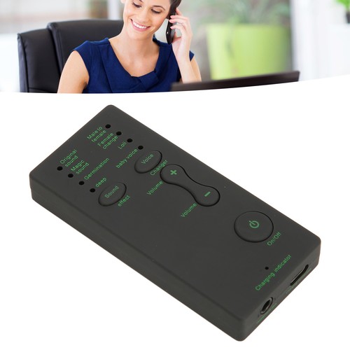 Phone Voice Changer Mini 7 Sound Effects Handheld Voice Changer For Game AM - Afbeelding 19 van 22
