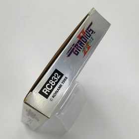 KONAMI Gradius II Famicom Cartridge Used with Minor Scratches