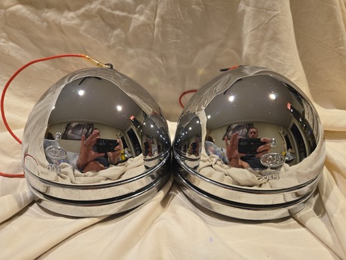 Vintage KC HiLiTES 4213 Chrome 6" Halogen Driving Lights Pair NOS Off-Road JDM - Bild 2 von 9