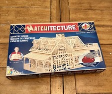 Matchitecture Matchstick Model Kits Wooden Match Craft Country House 6623 Bojeux
