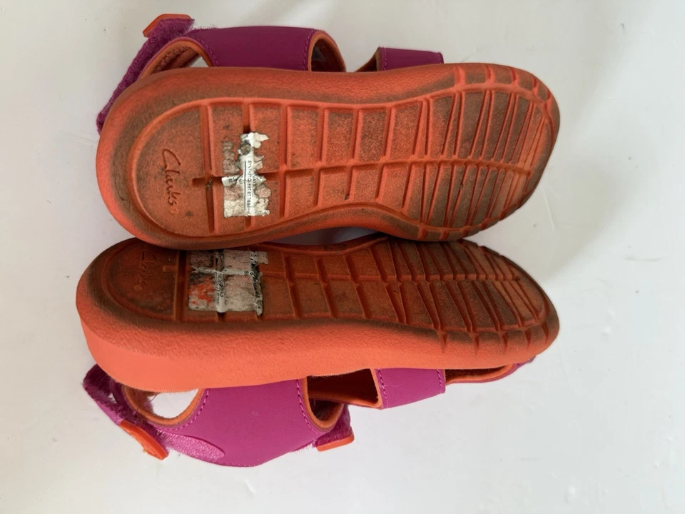Clarks Niños Niñas 10 M Ezera Sea T. Sandalias Punta Cerrada Rosa Foto 4 de 4