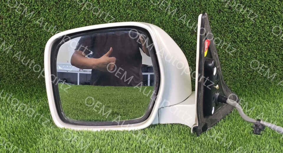 1998-2005 Lexus LX470 Espelho de Porta Elétrica Lado do Motorista Aquecido (Lado Esquerdo) Fabricante de Equipamento Original - Imagem 2 de 4