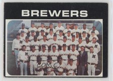 1971 Topps High # Milwaukee Brewers Team #698 0f7v