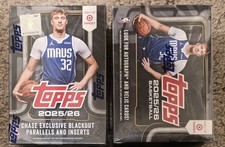Topps Flagship 2025/26 NBA Basketball Target Black Friday Blasters - 2 Boxes