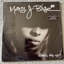 MARY J. BLIGE - WHAT'S THE 411? - NM Vinyl LP w/ Hype Sticker - 1992 UPT 10681