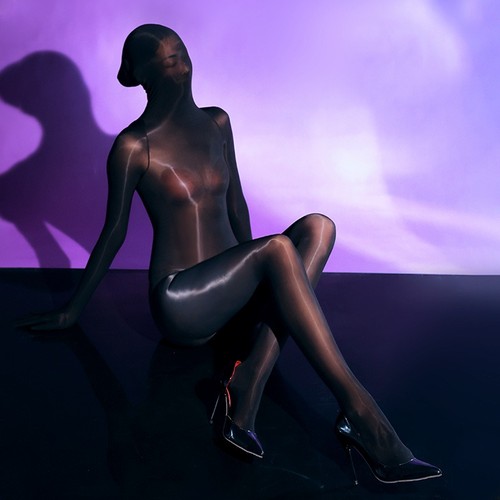Oil Shiny Sheer Glossy Bodysuit Seamless Pantyhose Tights Full Body Stockings - Afbeelding 33 van 35