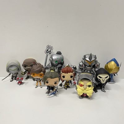 Funko Pop! Vinyl: Overwatch Lot Of 11 2018 Displays, No Boxes