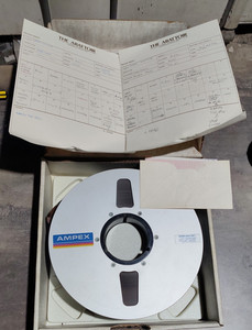 Bande Audio 2 Pouces Ampex 456 - Bobine De Bande Magnétique Professionnelle - Occasion