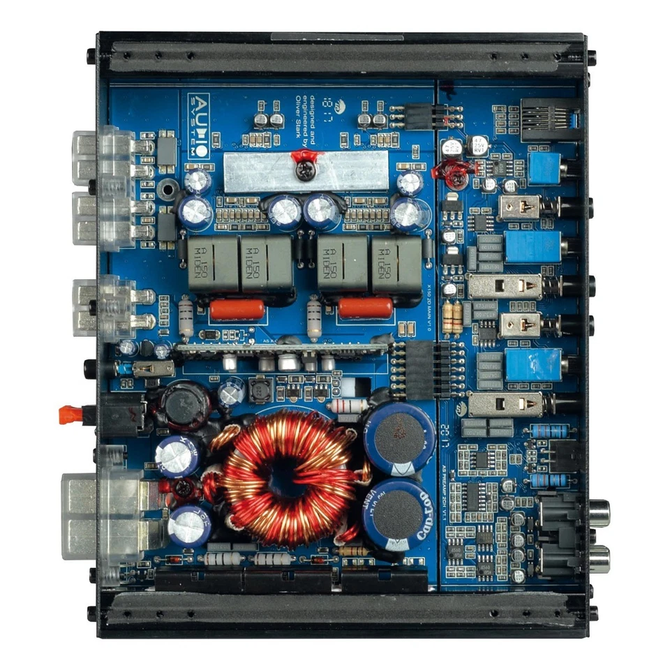 AUDIO SYSTEM X-150.2D 300W RMS 2-Kanal Verstärker Car HIFI - Bild 4 von 4