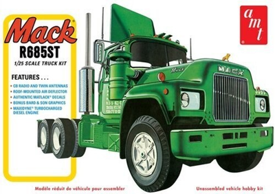#ad AMT Mack R685ST Semi Tractor 1 25 Scale Model Kit New Toy $45.99