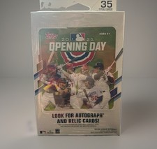 2021 MLB Topps Opening Day Baseball Hanger Box Factory Sealed Packs 35 Cards