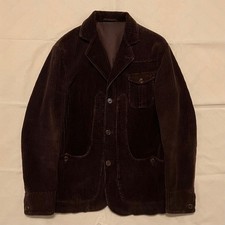 Giacca velluto a coste Drake’s by Capalbio marrone taglia 44 XS caccia gioco tasca Italia