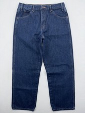 Dickies Jeans Men  s Dark Wash Straight Leg Denim Work Size 32x30