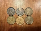 Lot (6) Semi-Key Lincoln Wheat Cents 1910s 1911s 1912s 1913s 1914s 1926s