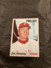 1970 Topps BB - #403 Jim Bunning/Phillies EX/MT
