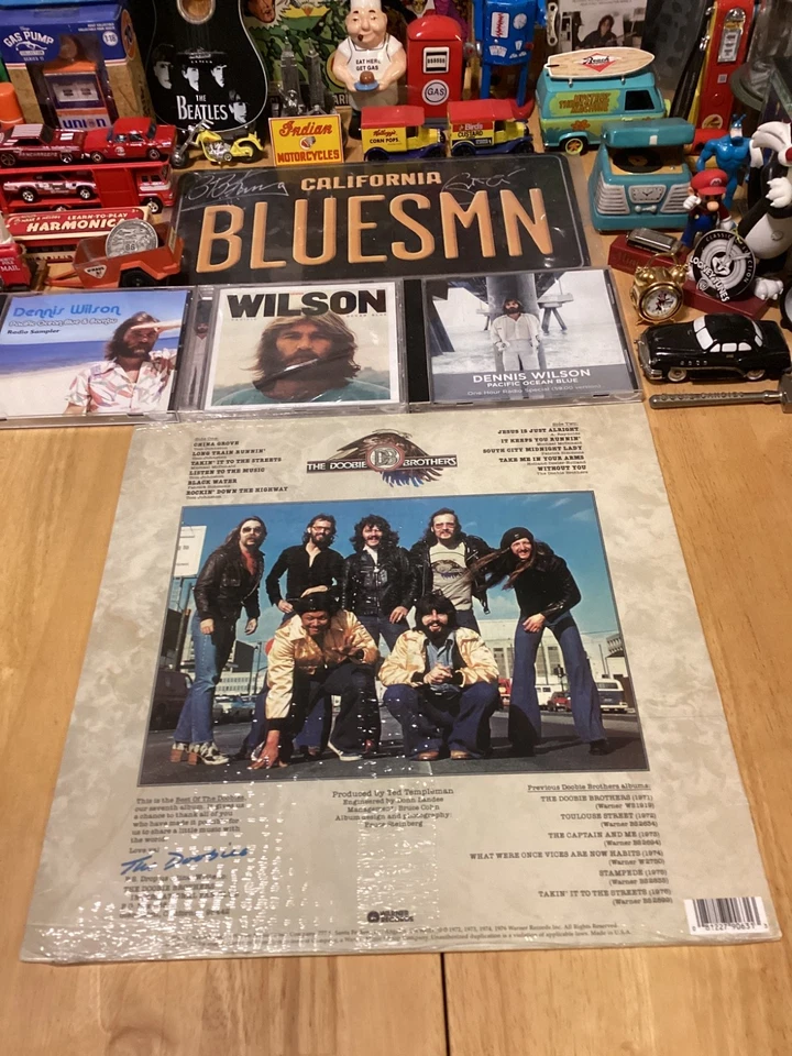 The Doobie Brothers/Best Of The Doobies Cola Bottle Green Vinyl LP Sealed - Image 2 of 3