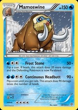 Pokemon Mamoswine (28/147) Plasma Storm LP on eBay