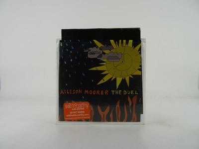 ALLISON MOORER THE DUEL (19) 11 Track Promo CD Album Picture Sleeve SUGAR HILL