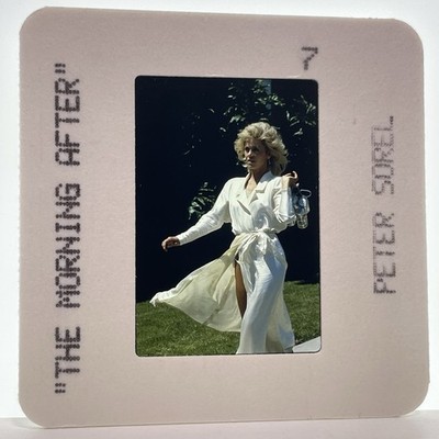 Vintage 35mm Slide of Jane Fonda Actress in The Morning After 80s Movie #6