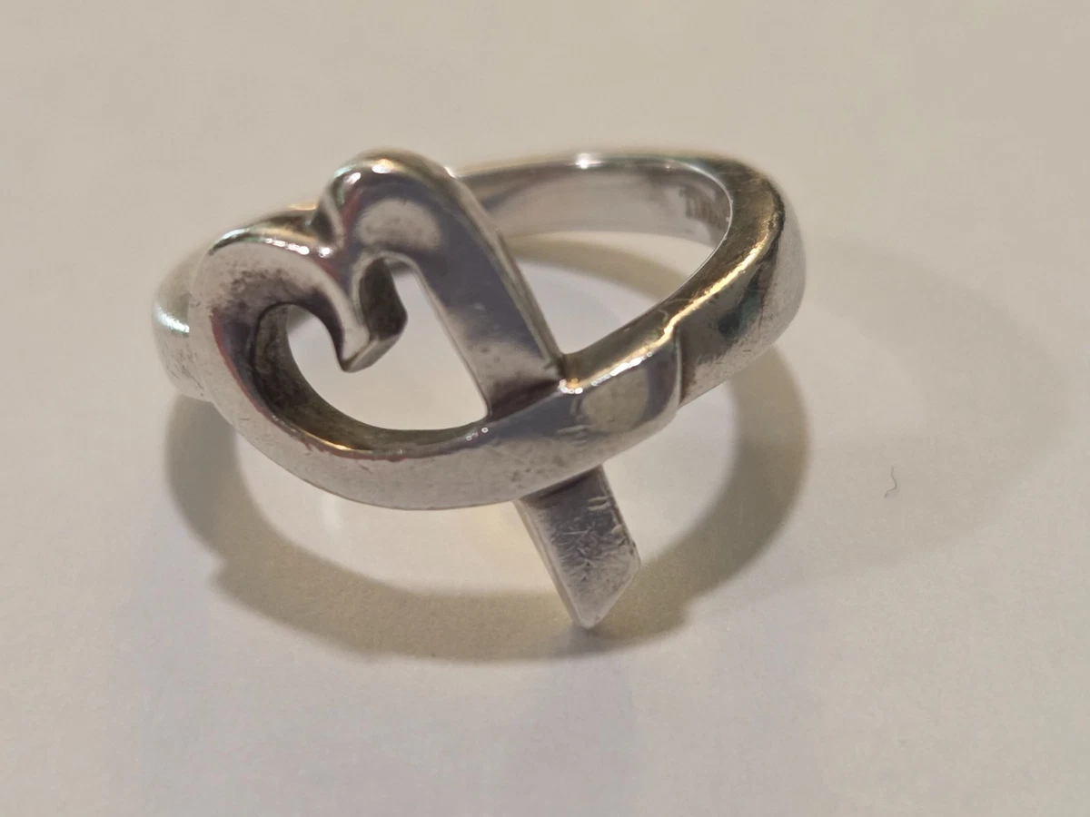 Tiffany & Co. Heart Ring Fine Rings without Stone for sale | eBay