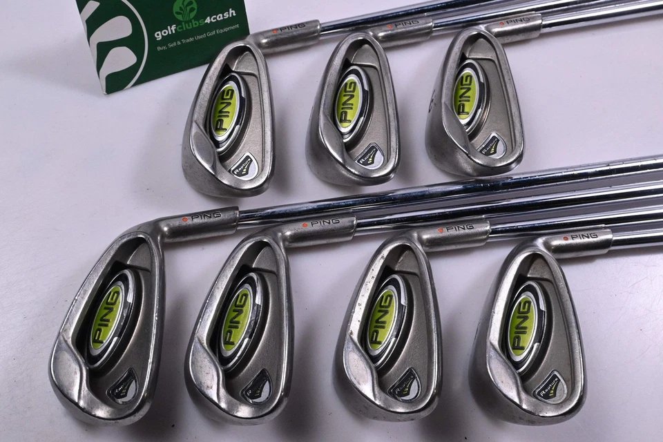 Ping Rapture Irons / 4-PW / Orange Dot / Regular Flex Ping AWT Shafts - Image 2 of 4