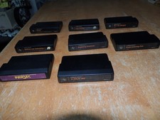 Lot of 8 TI-99/4A Command Module Game Cartridges Blasto, Wampus, Parsec and mor