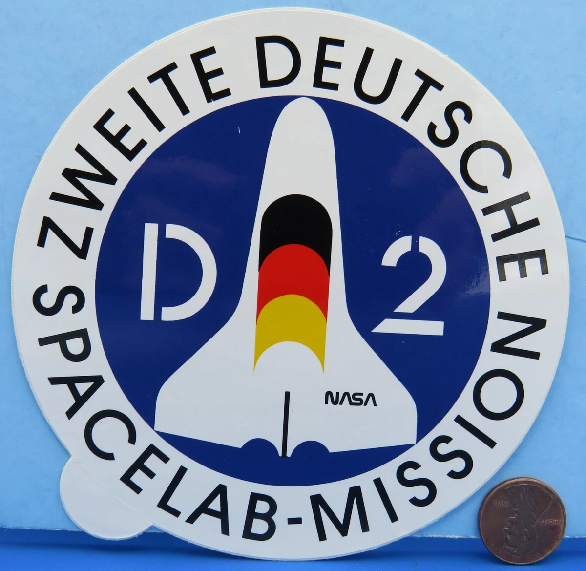 NASA Sticker Space Shuttle Exploration Mission Collectibles for