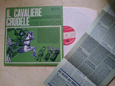 IL CAVALIERE CRUDELE Cara di ROBERTO LEYDI e FRANCO COGGIOLA *60s VINYL LP*MINT*