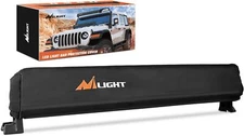 Nilight LED Light Bar Cover 22/32/42/52 Inches Black Nylon Protective Sleeve