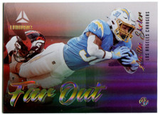 2021 Panini Luminance Austin Ekeler Far Out Foil SSP NM San Diego Chargers 