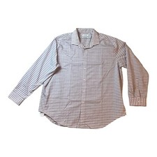 Calvin Klein Slim Fit Mens Button Up Long Sleeve Dress Shirt Size 19-34/35 3XL