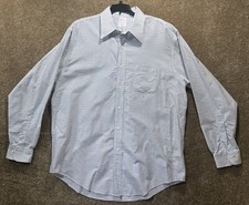 Brooks Brothers Men's Large Plaid Button Down - 100 Cotton