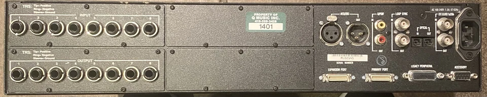 Digidesign 96 (Blue) audio interface with 8 analog I/O 96khz - Image 4 of 4