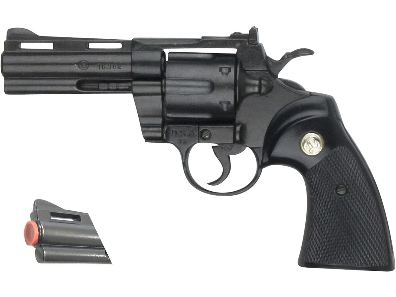 Denix Colt Python 357 Magnum 4 Inch Non-Firing Revolver Replica Metal ...