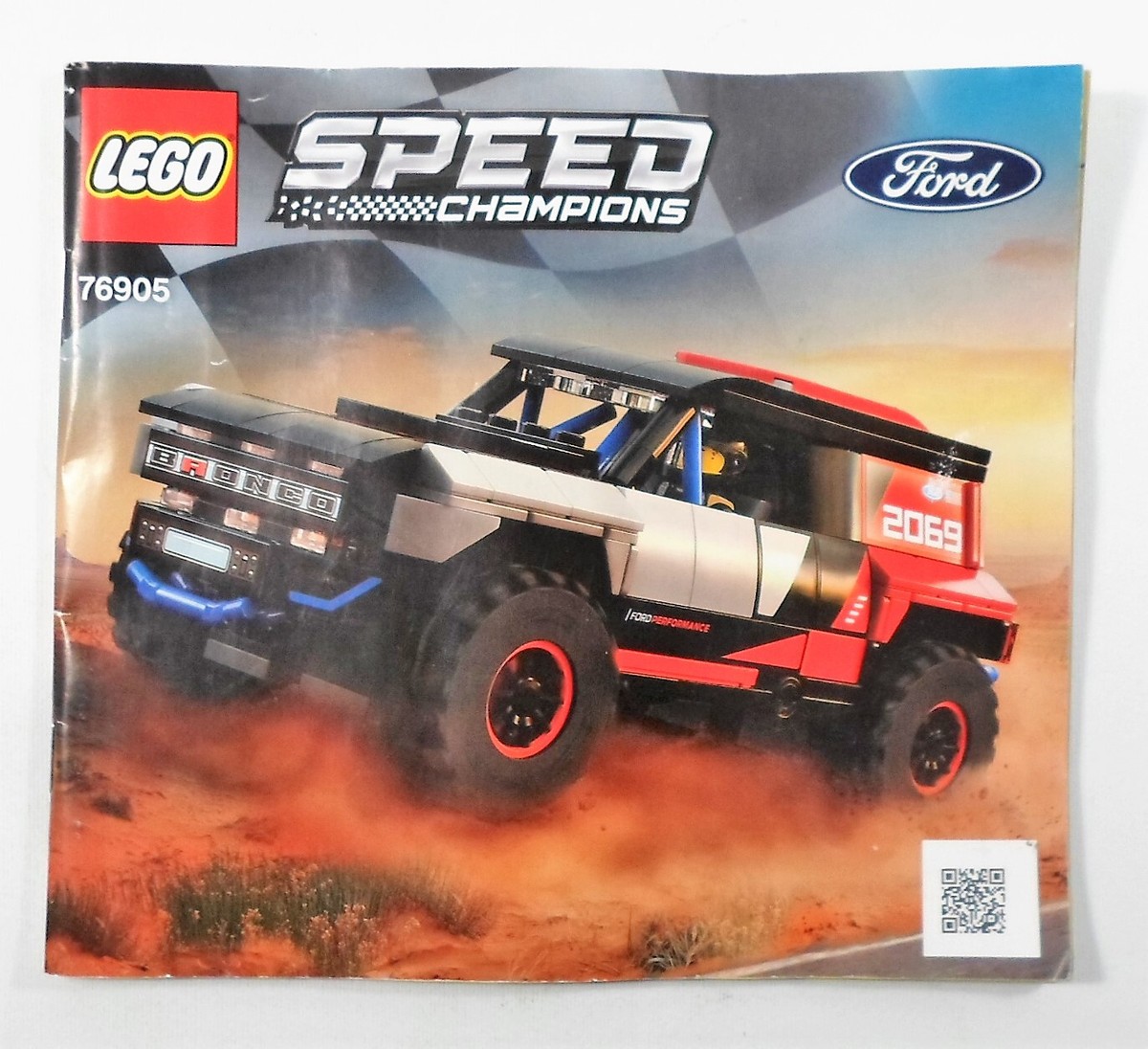 Bronco LEGO 2021 SPEED CHAMPIONS #76905 FORD BRONCO INSTRUCTIONS