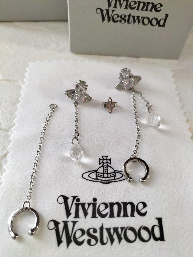 Vivienne Westwood｜HENRIETTE ドロップピアス　ガンメタ Vivienne Westwood｜HENRIETTEドロップピアス ガンメタ - メルカリ