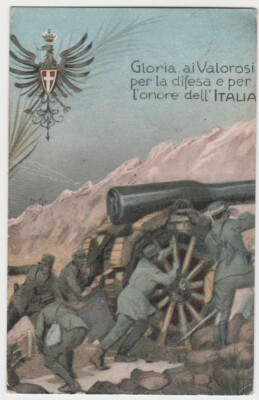 I Guerra mondiale regno d'Italia propagandistica